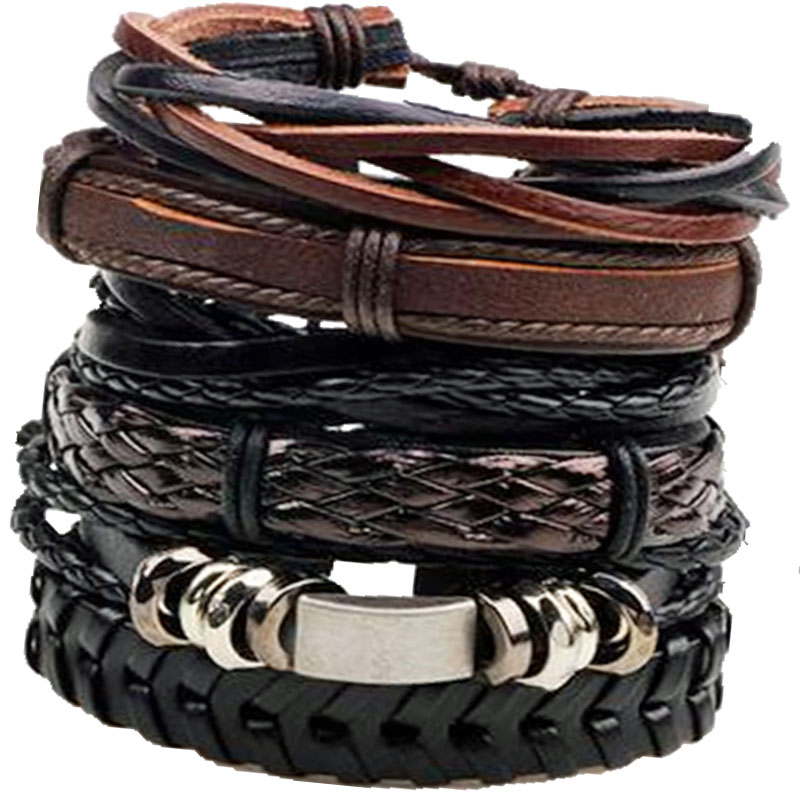 Lot 6 Bracelets Tissés Colorés – Soleil, Cœur, Arc-en-ciel, étoiles, Nuage, Marguerite – 7 Cm – Alliage – Cadeau